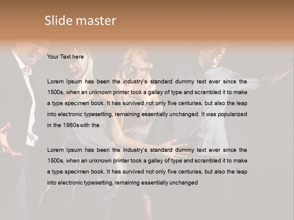 Fun Enjoy Happy PowerPoint Template