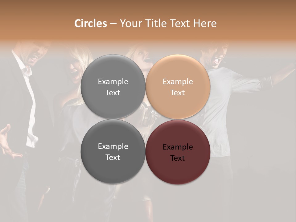 Fun Enjoy Happy PowerPoint Template