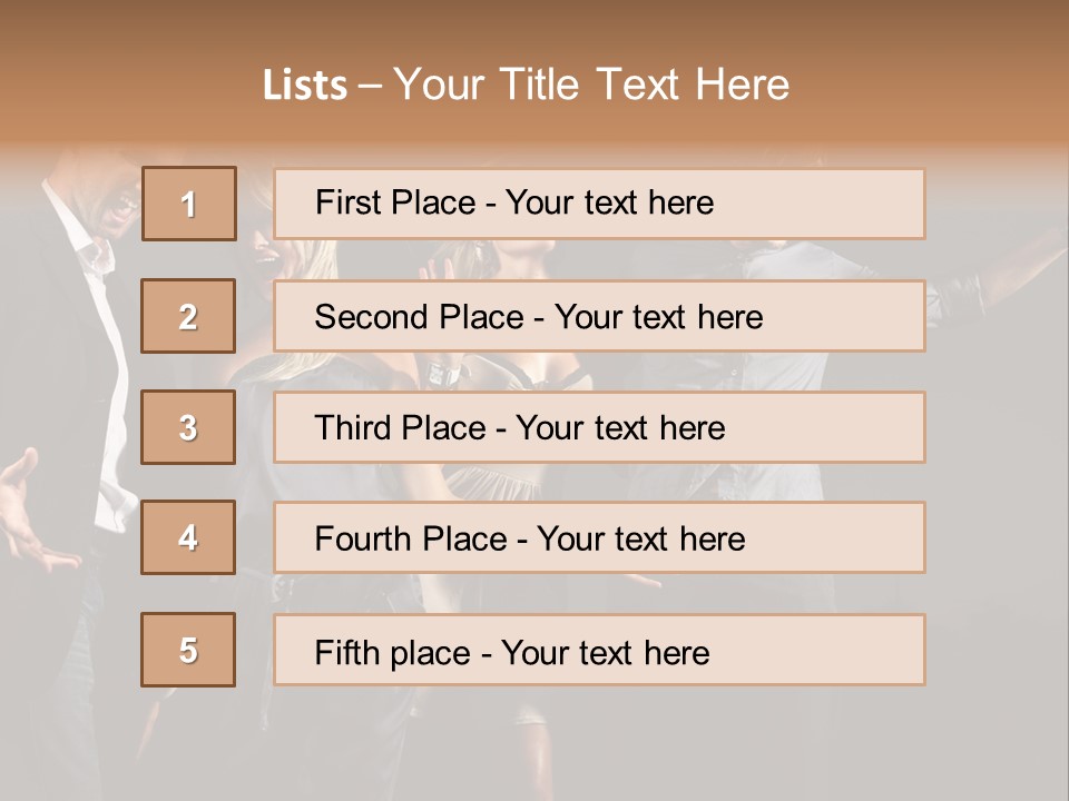 Fun Enjoy Happy PowerPoint Template
