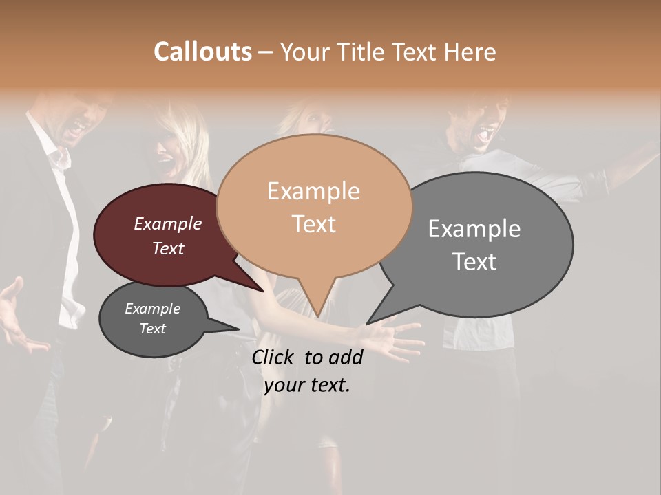 Fun Enjoy Happy PowerPoint Template