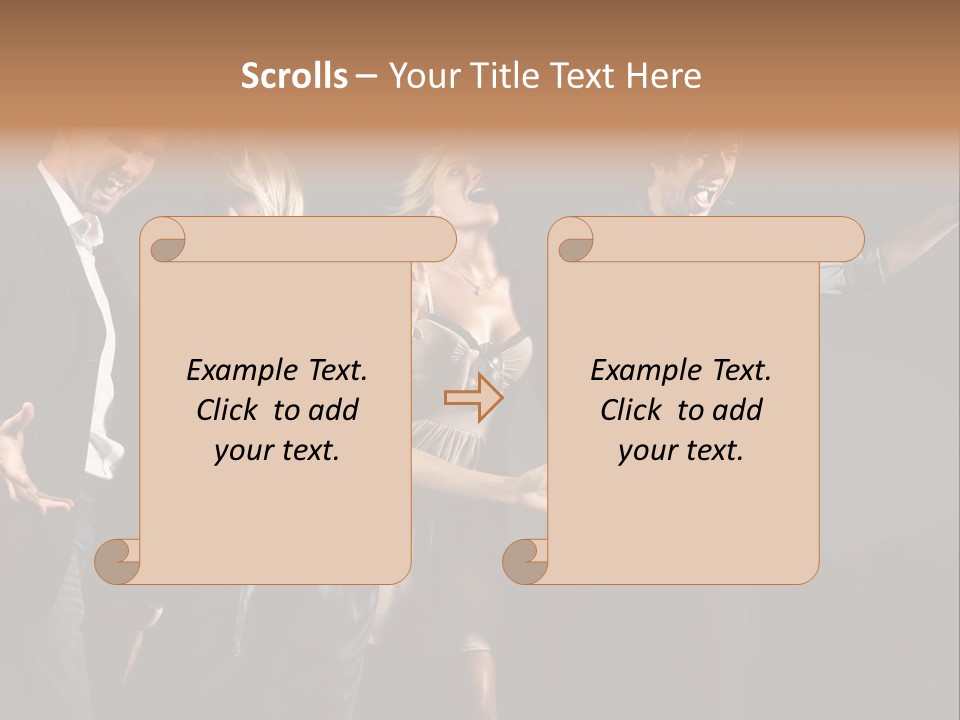 Fun Enjoy Happy PowerPoint Template