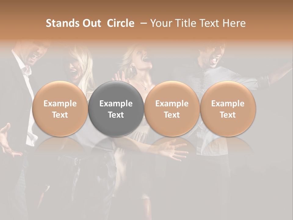 Fun Enjoy Happy PowerPoint Template