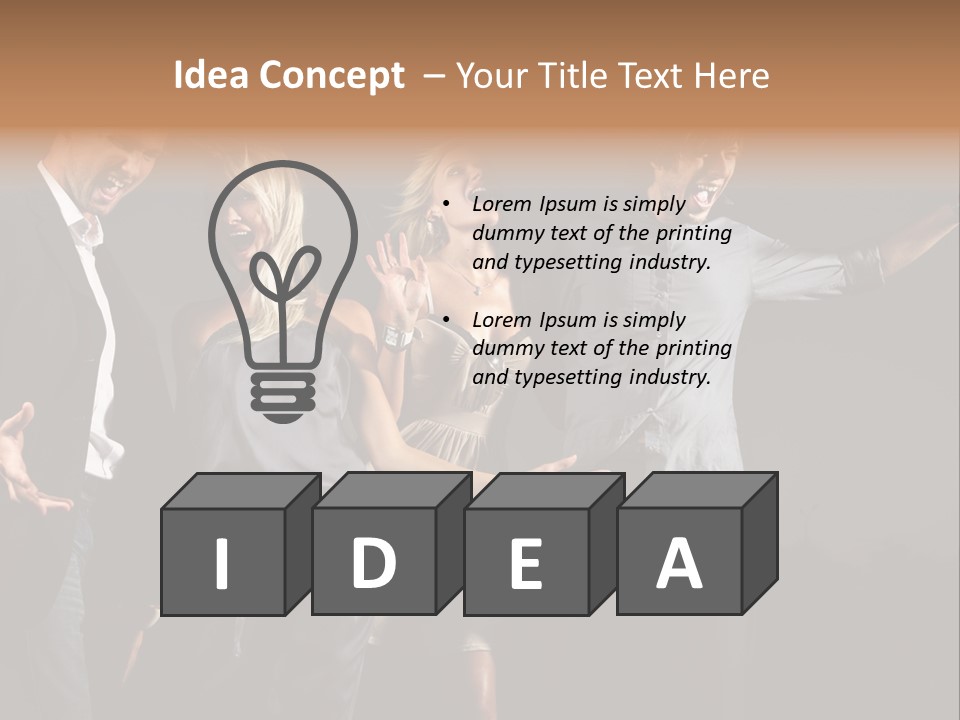 Fun Enjoy Happy PowerPoint Template