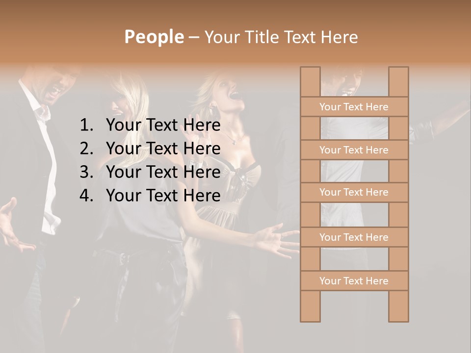 Fun Enjoy Happy PowerPoint Template