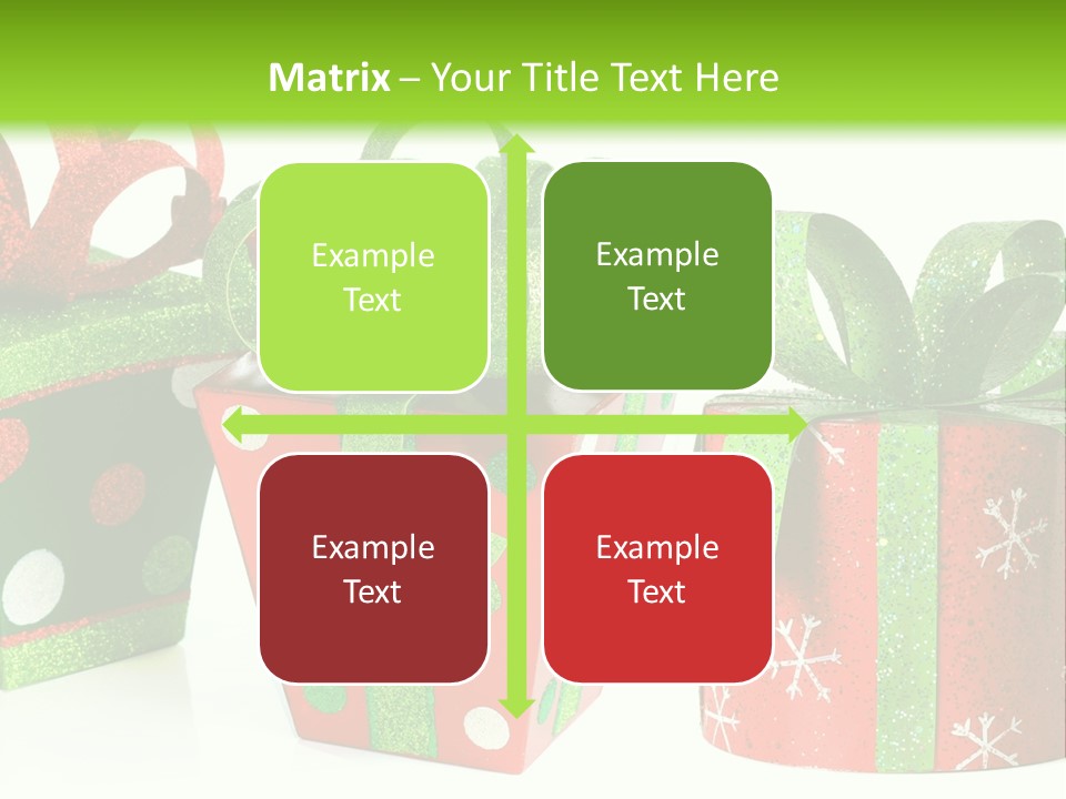 Shiny Decoration Glitter PowerPoint Template