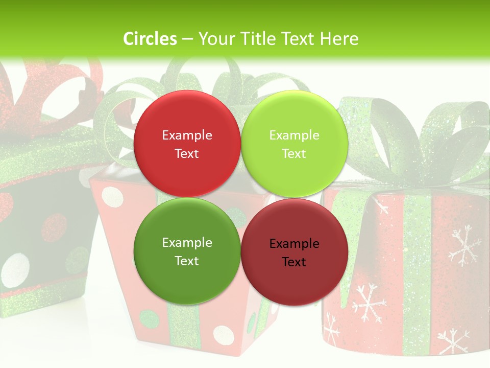 Shiny Decoration Glitter PowerPoint Template