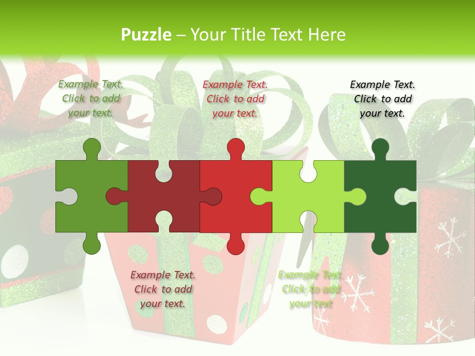 Shiny Decoration Glitter PowerPoint Template