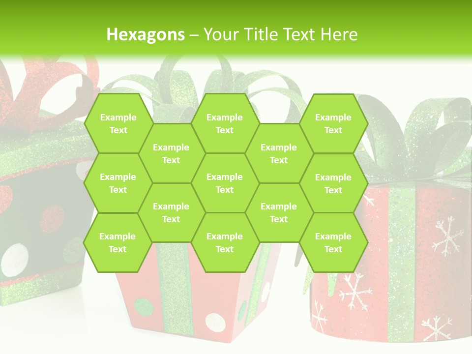 Shiny Decoration Glitter PowerPoint Template