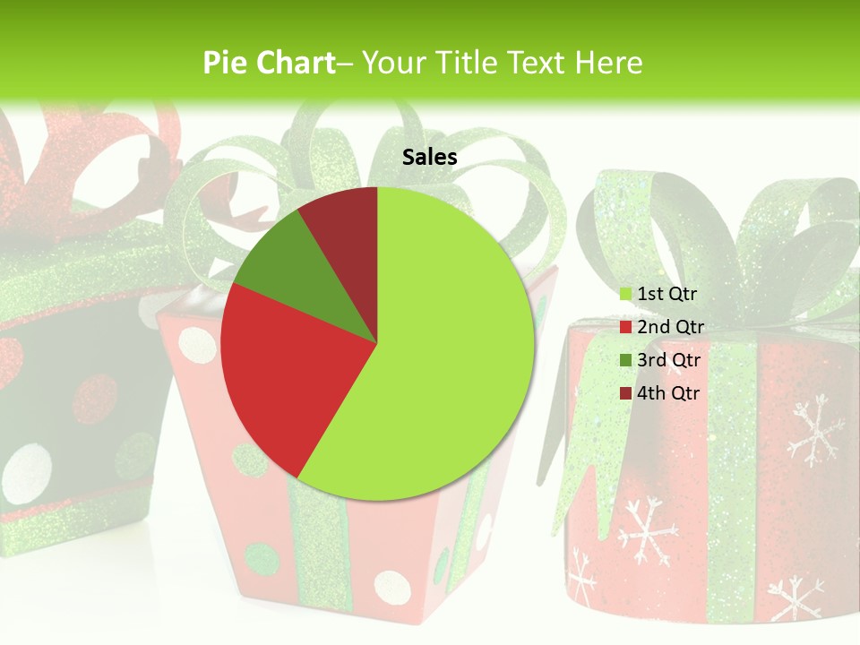 Shiny Decoration Glitter PowerPoint Template