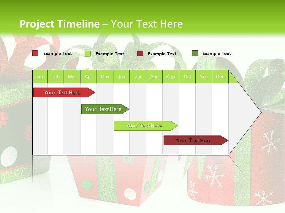 Shiny Decoration Glitter PowerPoint Template