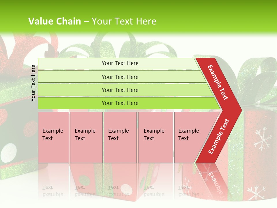 Shiny Decoration Glitter PowerPoint Template