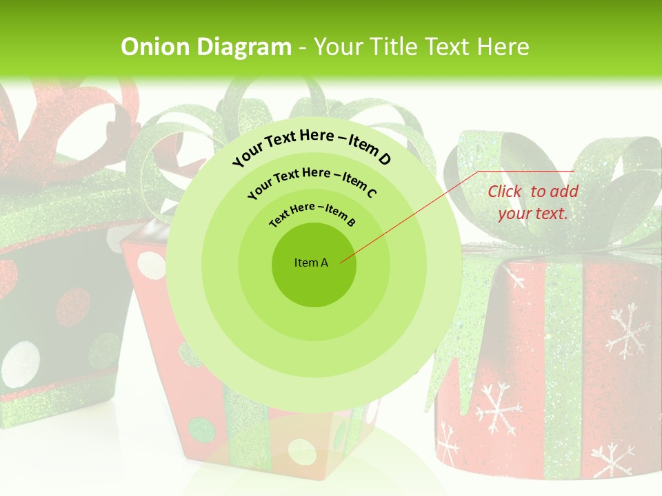 Shiny Decoration Glitter PowerPoint Template