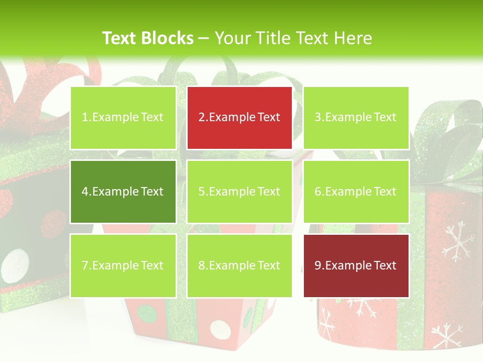 Shiny Decoration Glitter PowerPoint Template