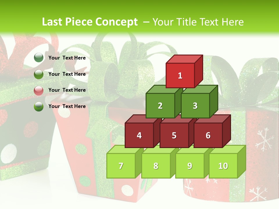 Shiny Decoration Glitter PowerPoint Template