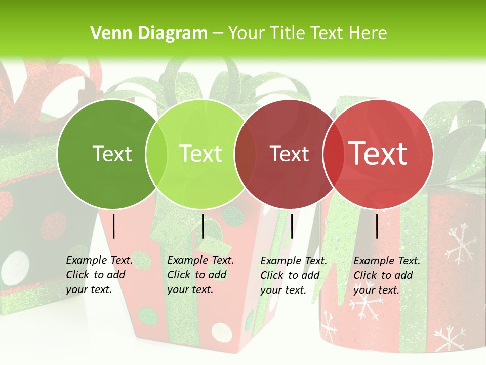 Shiny Decoration Glitter PowerPoint Template