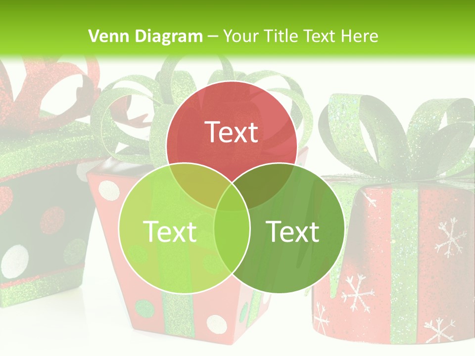 Shiny Decoration Glitter PowerPoint Template