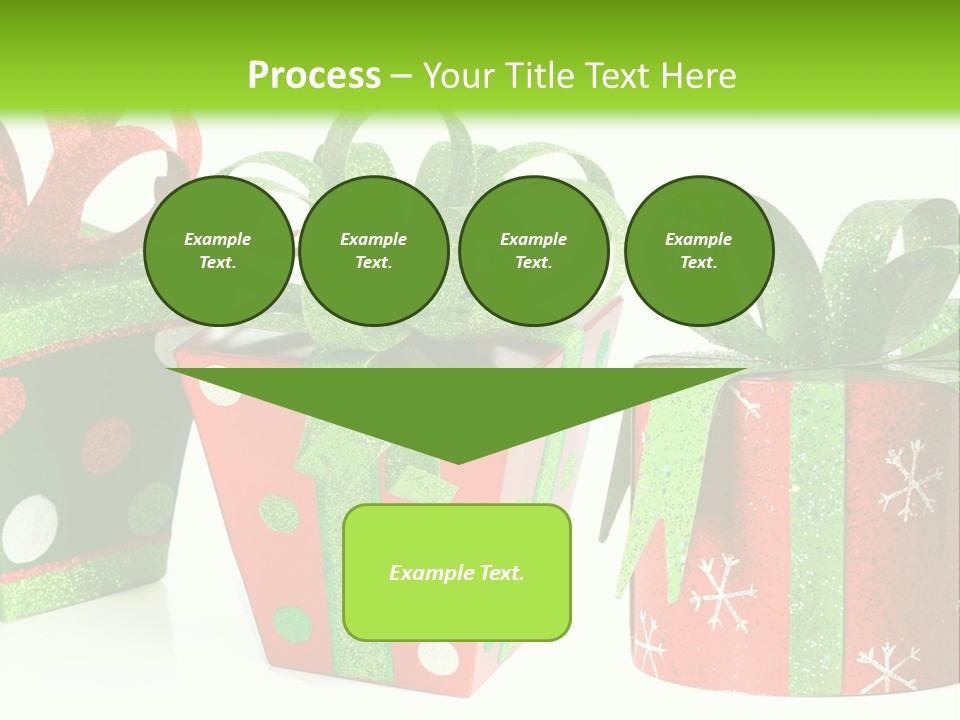 Shiny Decoration Glitter PowerPoint Template