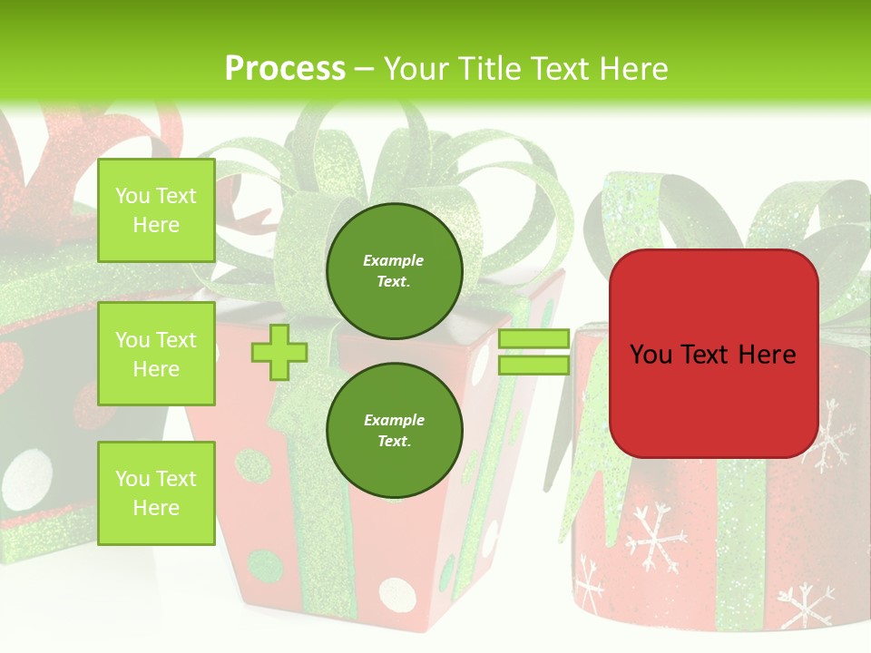 Shiny Decoration Glitter PowerPoint Template