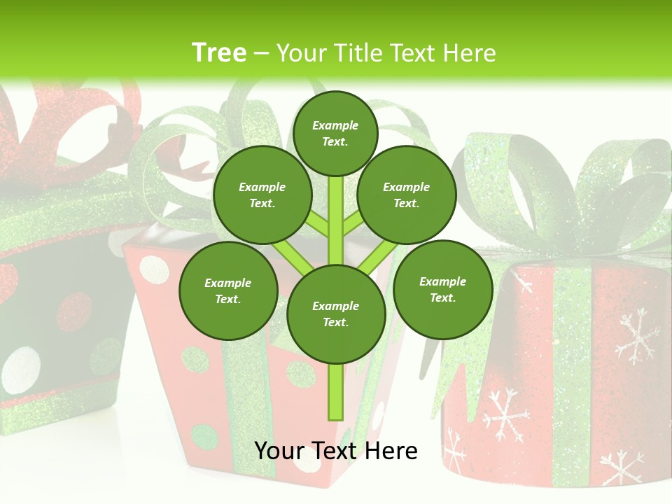 Shiny Decoration Glitter PowerPoint Template