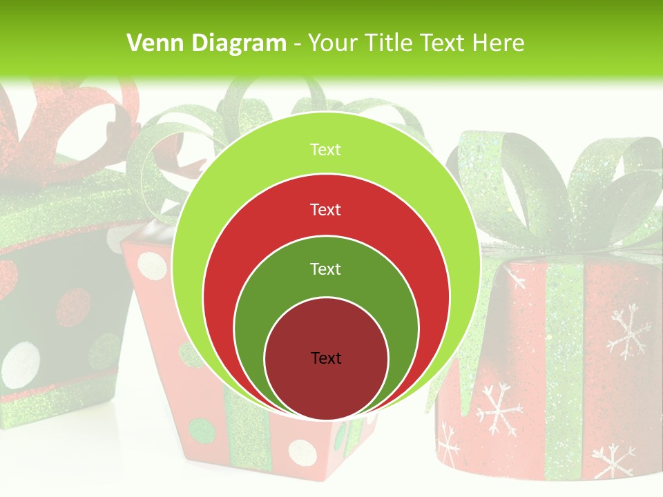 Shiny Decoration Glitter PowerPoint Template