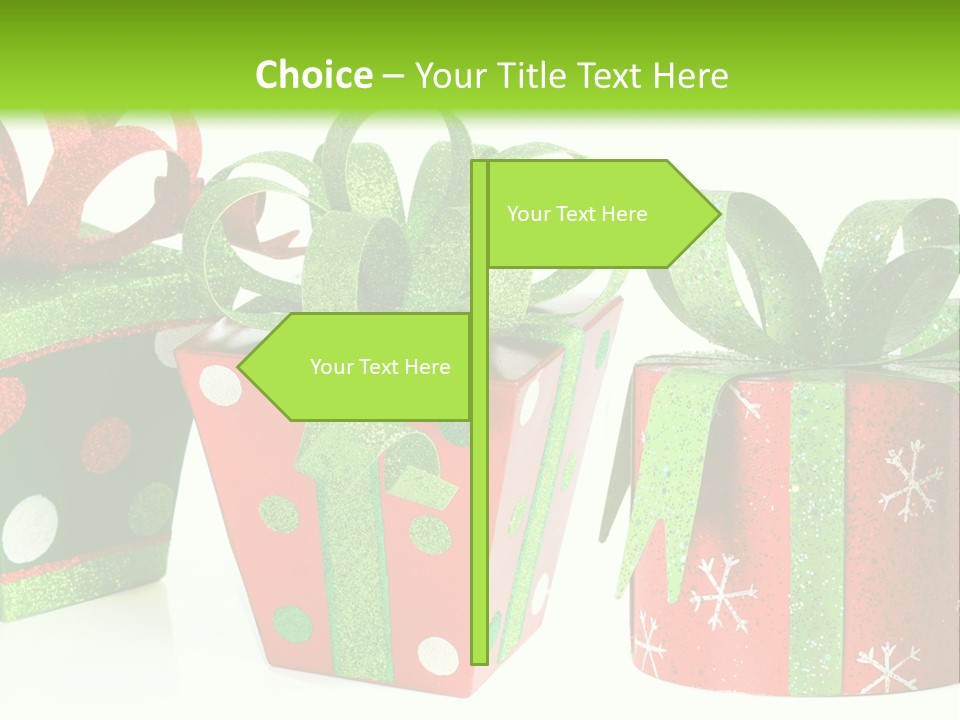 Shiny Decoration Glitter PowerPoint Template