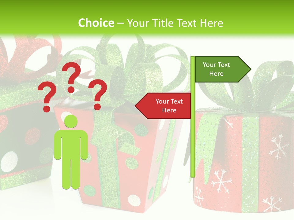 Shiny Decoration Glitter PowerPoint Template