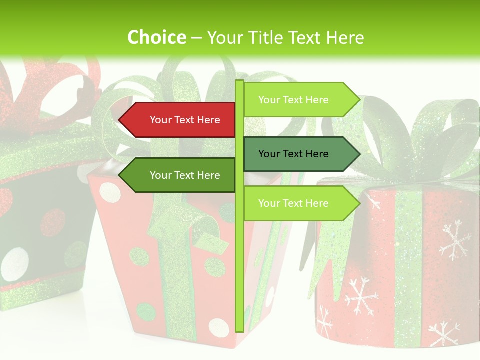 Shiny Decoration Glitter PowerPoint Template