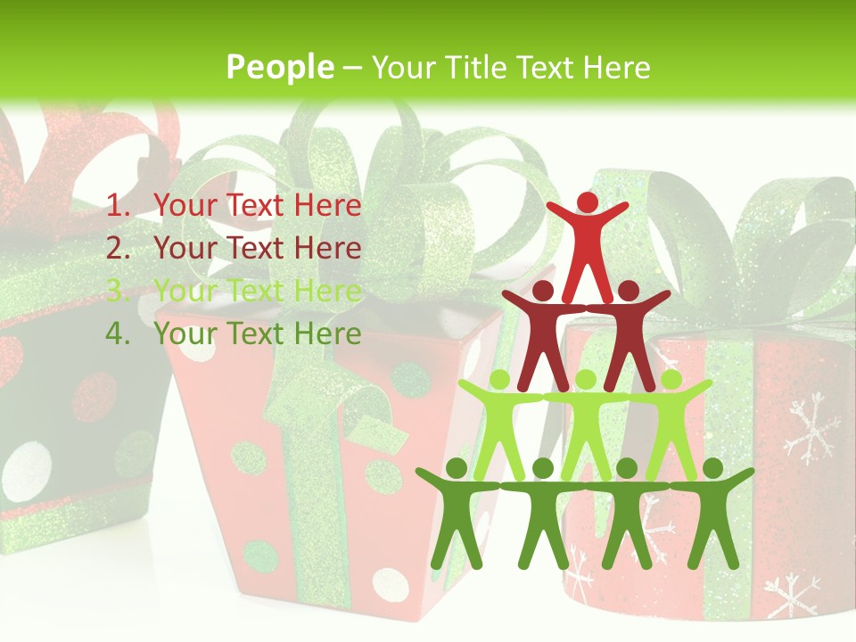 Shiny Decoration Glitter PowerPoint Template