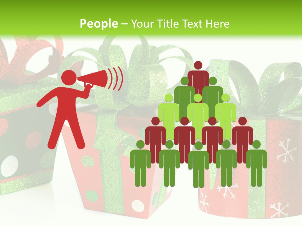 Shiny Decoration Glitter PowerPoint Template