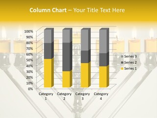 Fire Draydel Jewish PowerPoint Template