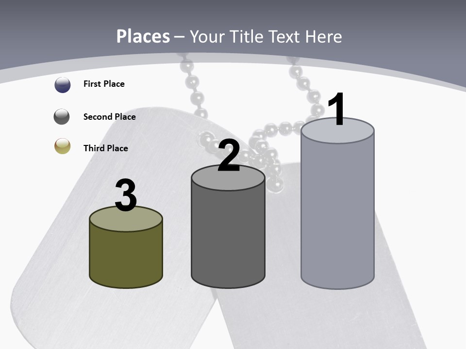 Empty Metallic Hang PowerPoint Template