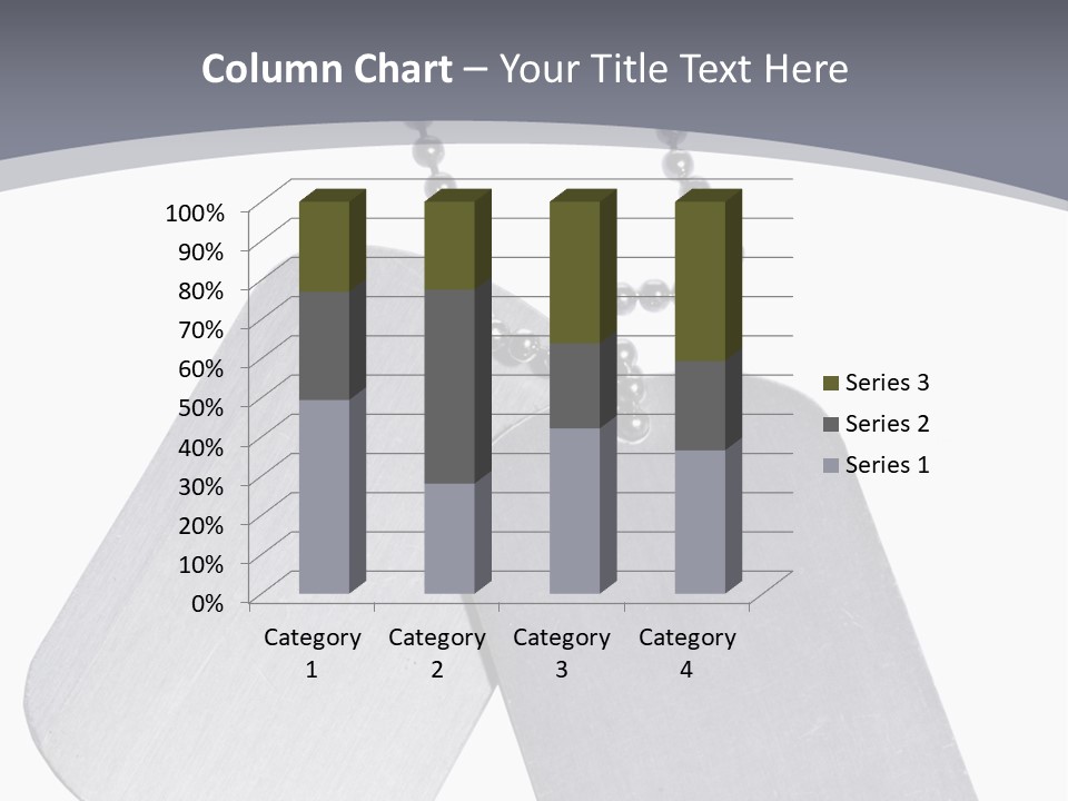 Empty Metallic Hang PowerPoint Template