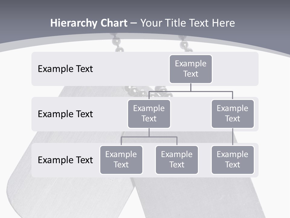 Empty Metallic Hang PowerPoint Template