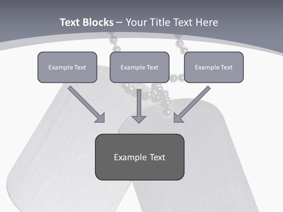 Empty Metallic Hang PowerPoint Template