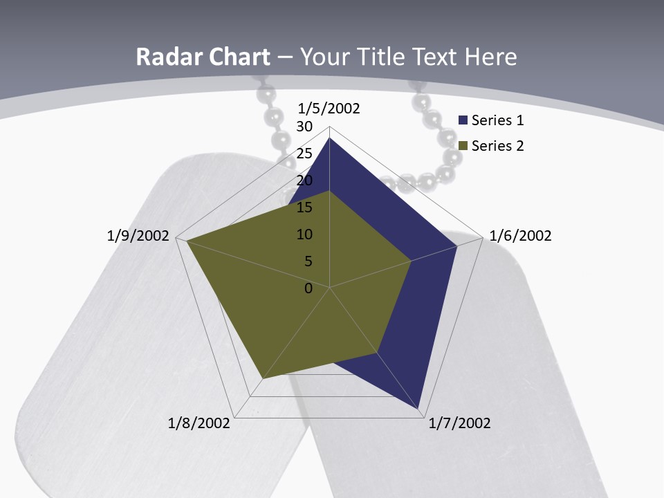 Empty Metallic Hang PowerPoint Template