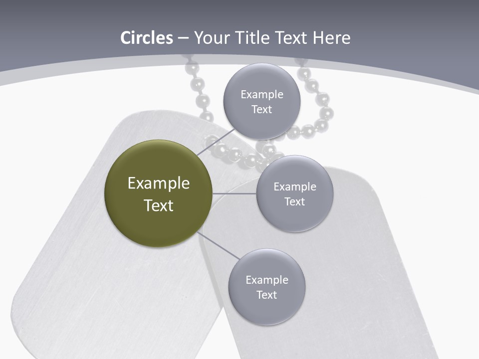 Empty Metallic Hang PowerPoint Template