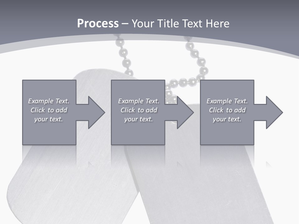 Empty Metallic Hang PowerPoint Template