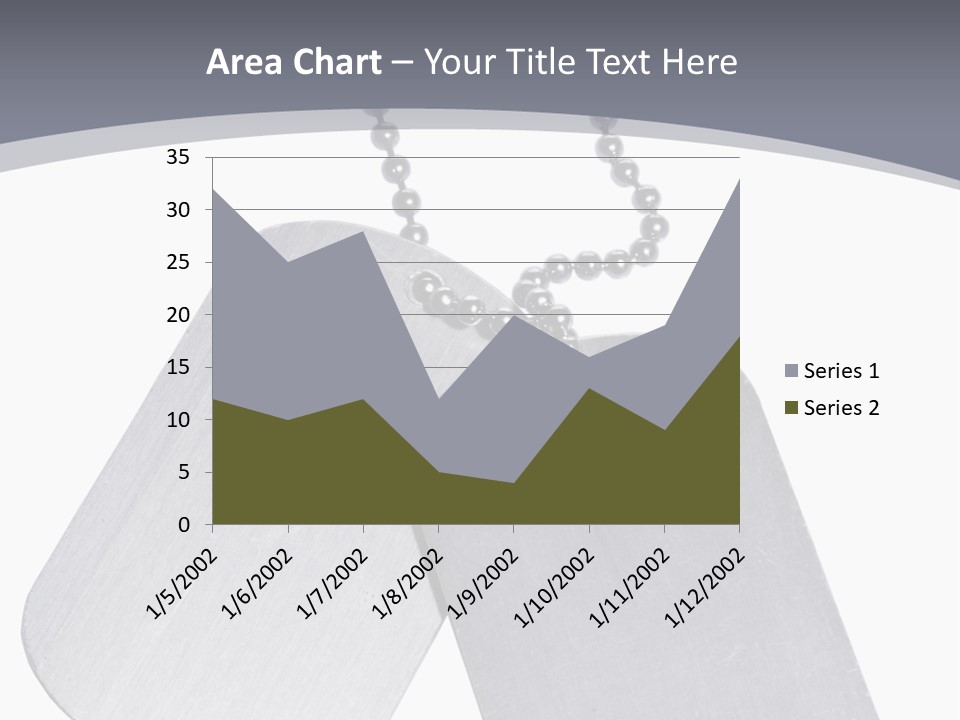 Empty Metallic Hang PowerPoint Template