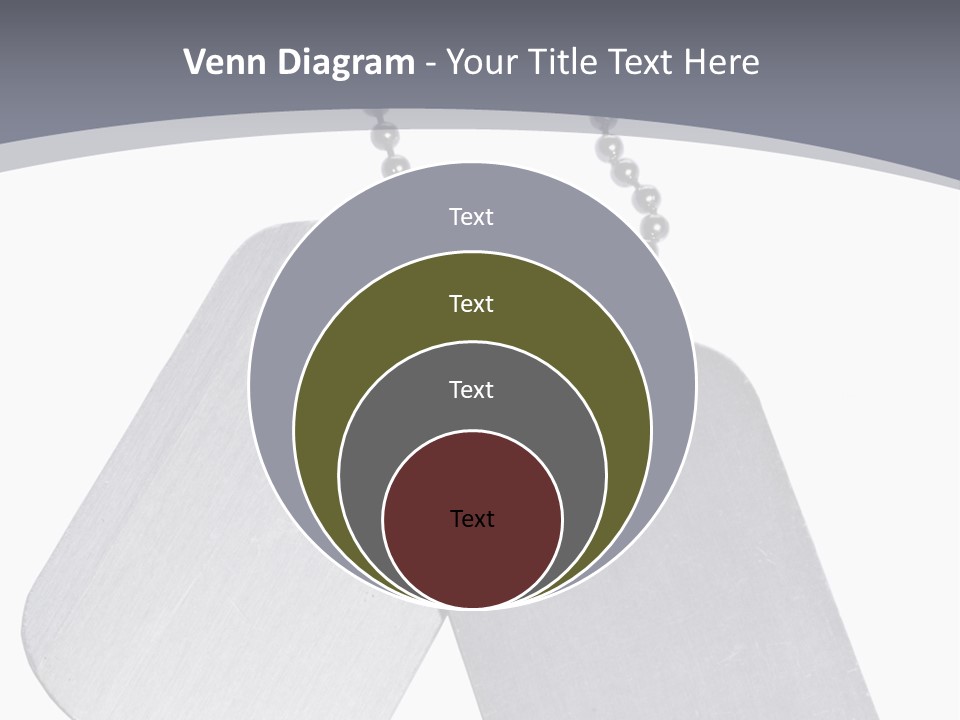 Empty Metallic Hang PowerPoint Template