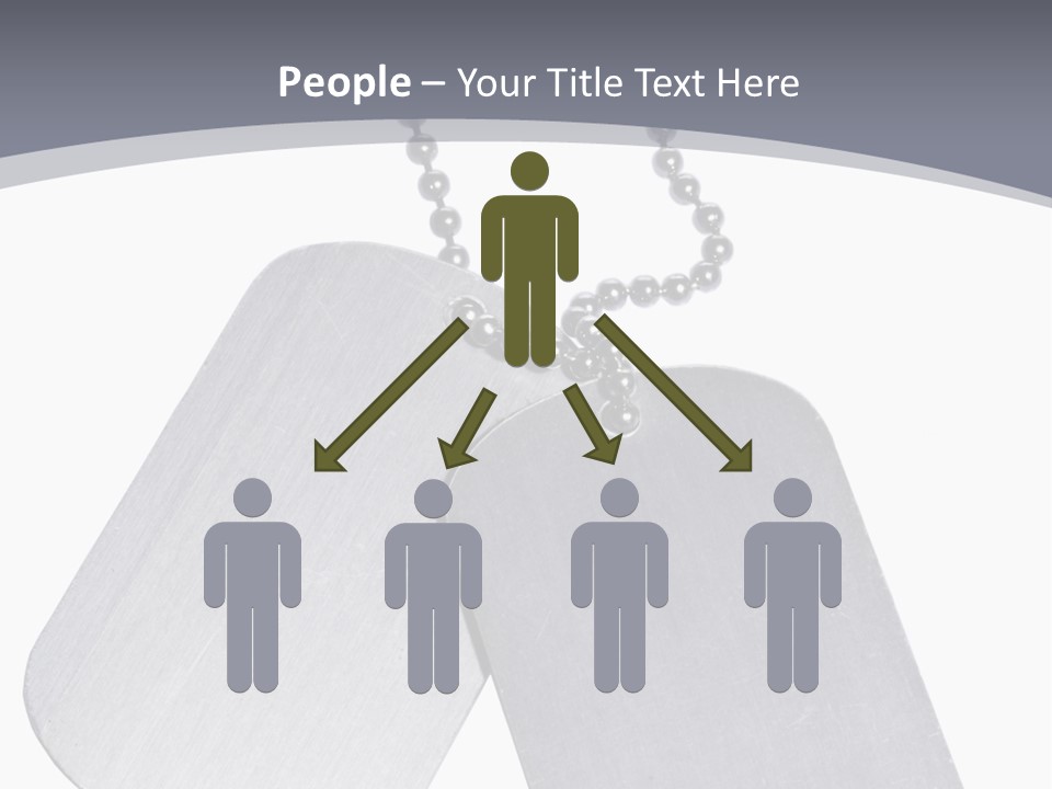 Empty Metallic Hang PowerPoint Template