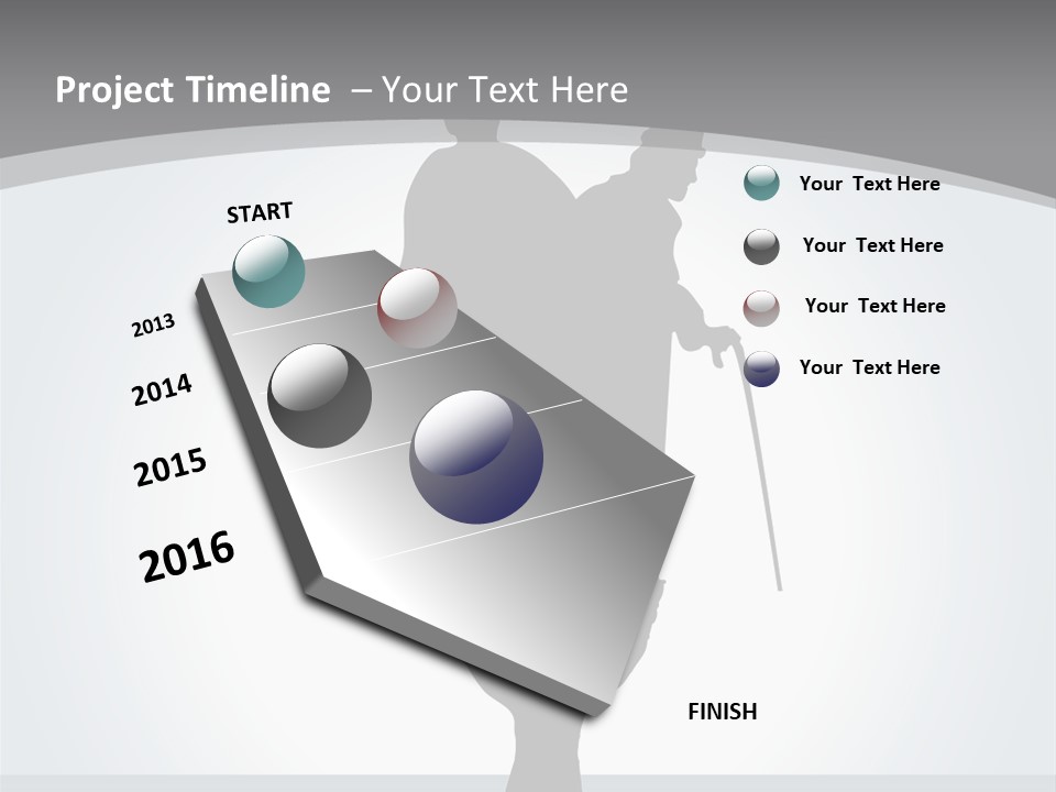 Hat Illustration Citizen PowerPoint Template