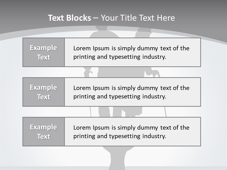 Hat Illustration Citizen PowerPoint Template