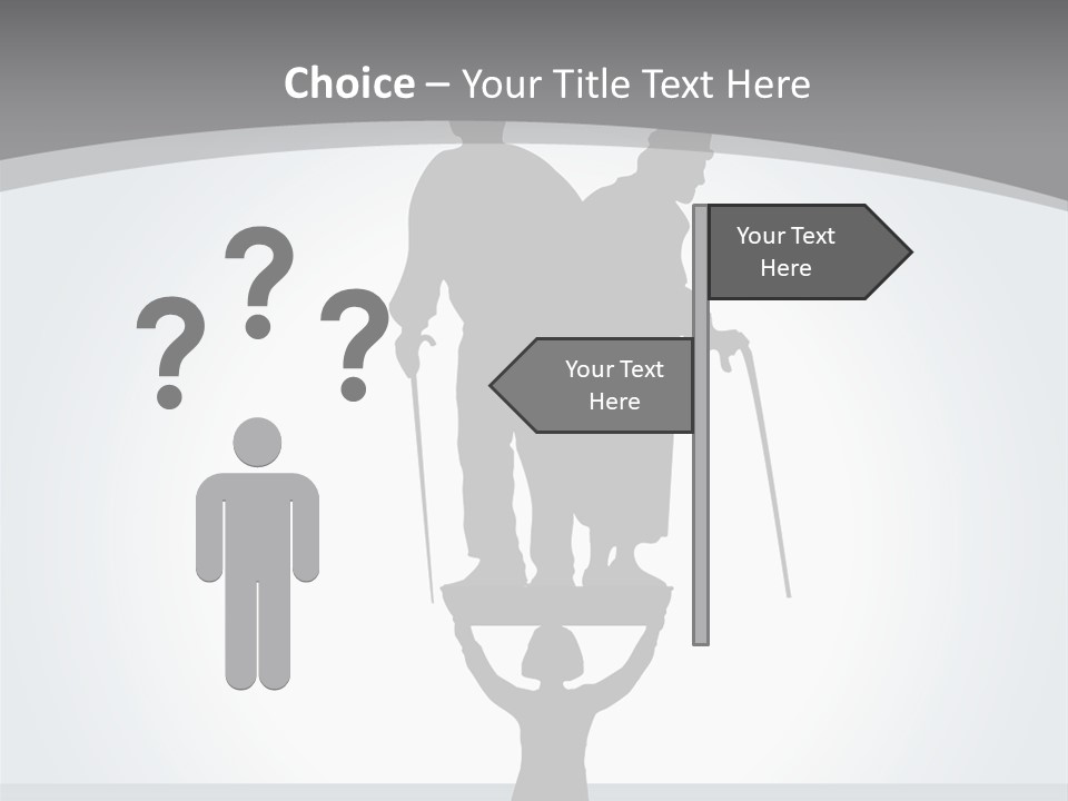 Hat Illustration Citizen PowerPoint Template