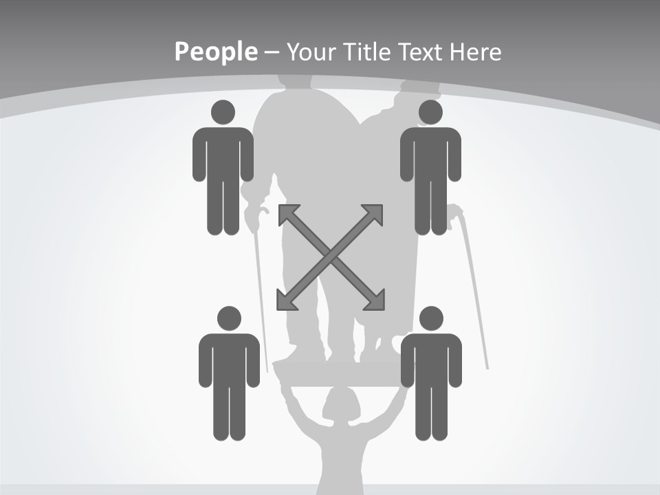 Hat Illustration Citizen PowerPoint Template