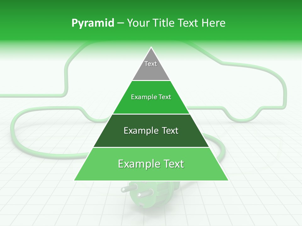 Transport Cable White PowerPoint Template