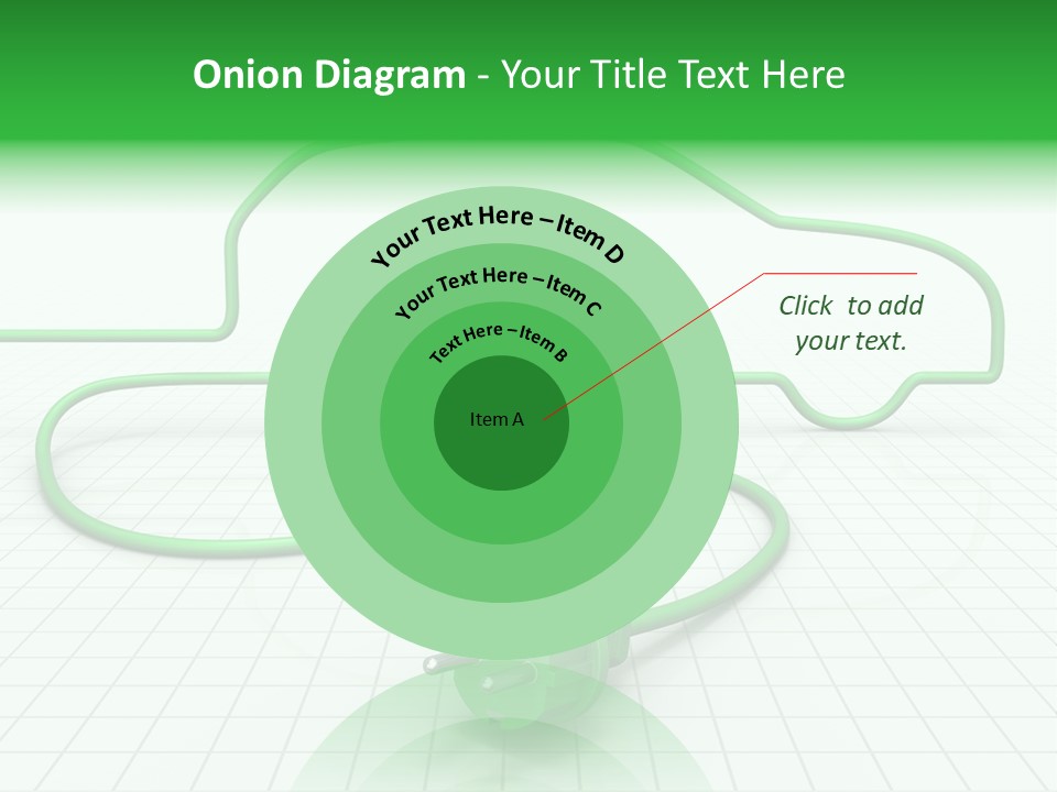Transport Cable White PowerPoint Template