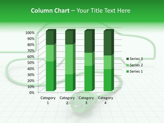 Transport Cable White PowerPoint Template