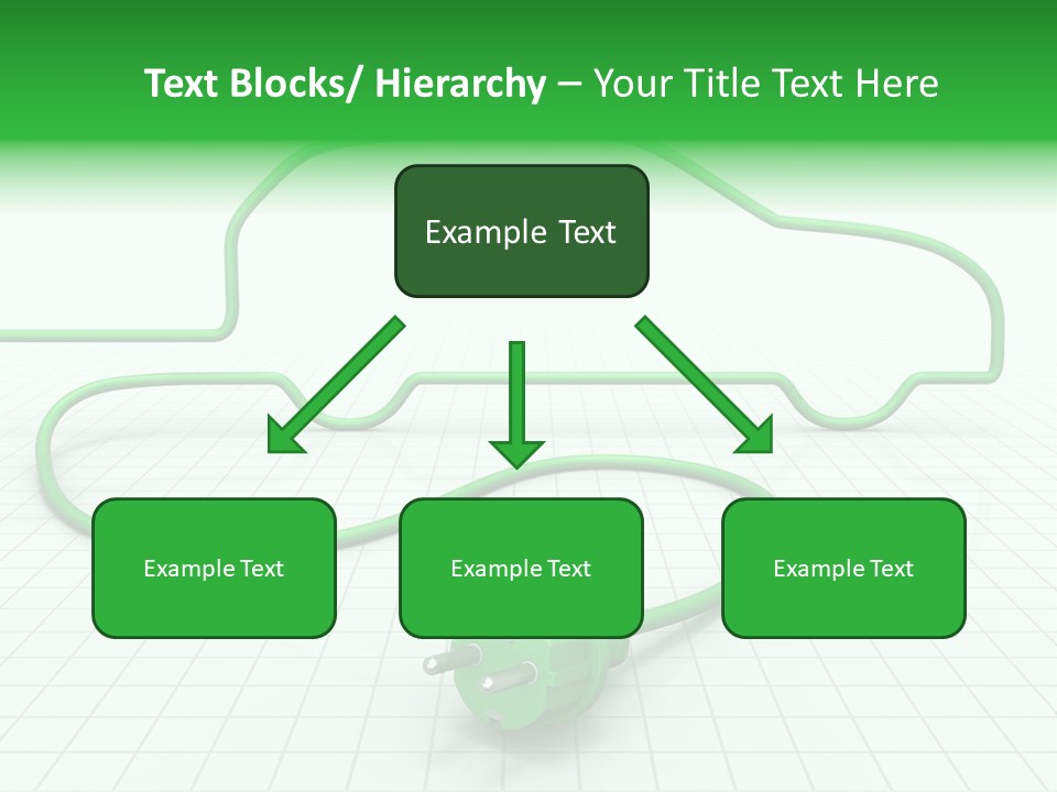 Transport Cable White PowerPoint Template