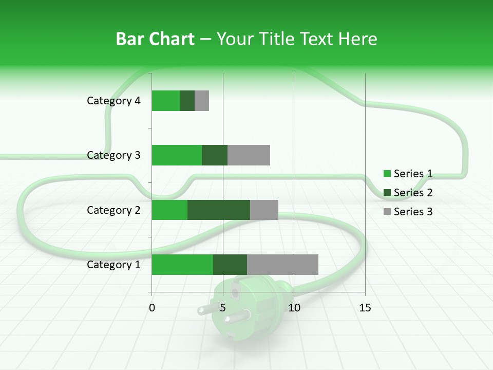 Transport Cable White PowerPoint Template