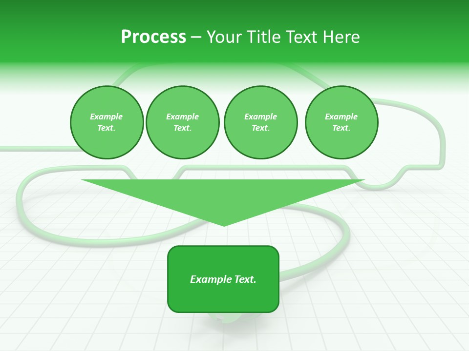 Transport Cable White PowerPoint Template